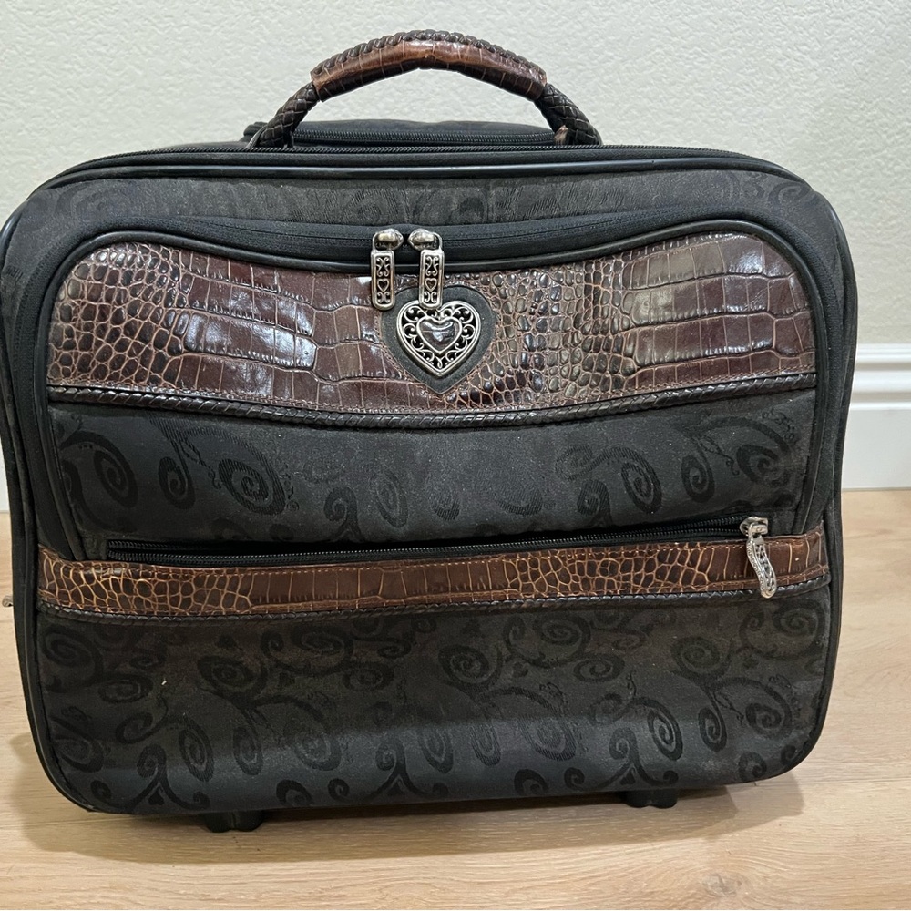 Brighton Black and Brown Travel Bag
